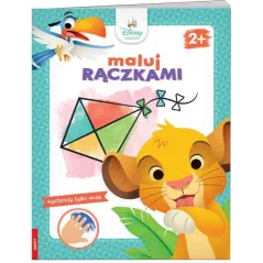 DISNEY MALUCH. MALUJ RĄCZKAMI 2+