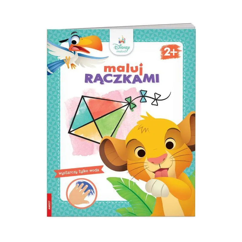 DISNEY MALUCH. MALUJ RĄCZKAMI 2+