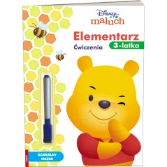 Disney Maluch Elementarz trzylatka Ćwiczenia MCS9201 Opracowanie zbiorowe