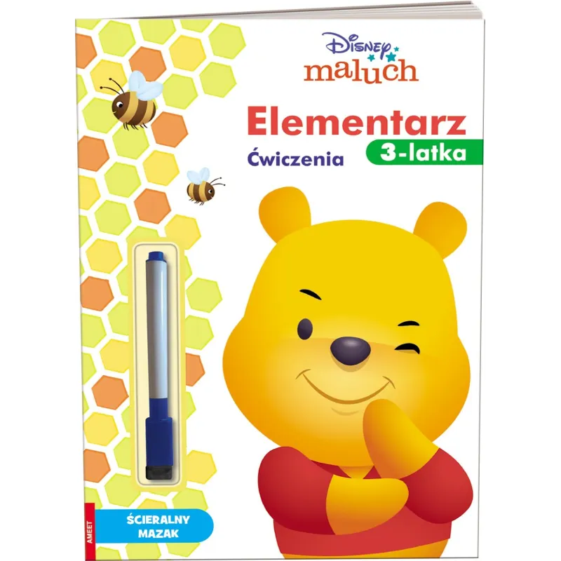 Disney Maluch Elementarz trzylatka Ćwiczenia MCS9201 Opracowanie zbiorowe