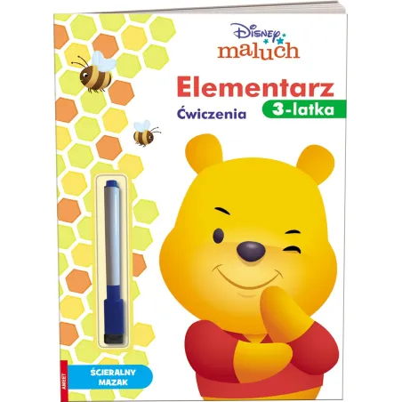 Disney Maluch Elementarz trzylatka Ćwiczenia MCS9201 Opracowanie zbiorowe