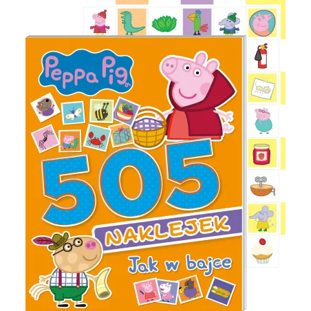 Świnka Peppa. Jak W Bajce. 505 Naklejek