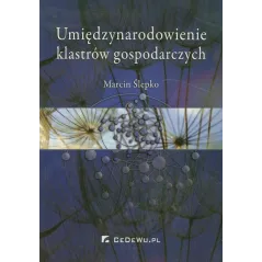 UMIĘDZYNARODOWIENIE KLASTRÓW GOSPODARCZYCH Marcin Ślepko - CEDEWU