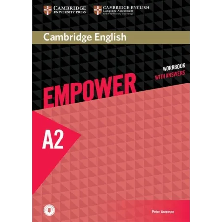 CAMBRIDGE ENGLISH EMPOWER ELEMENTARY WORKBOOK WITH ANSWERS Peter Anderson - Cambridge University Press