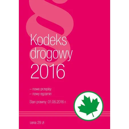 KODEKS DROGOWY 2016 - Norma