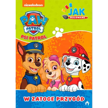 PSI PATROL. W ZATOCE PRZYGÓD. MALOWANKA
