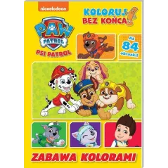 PSI PATROL. ZABAWA KOLORAMI. KOLORUJ BEZ KOŃCA