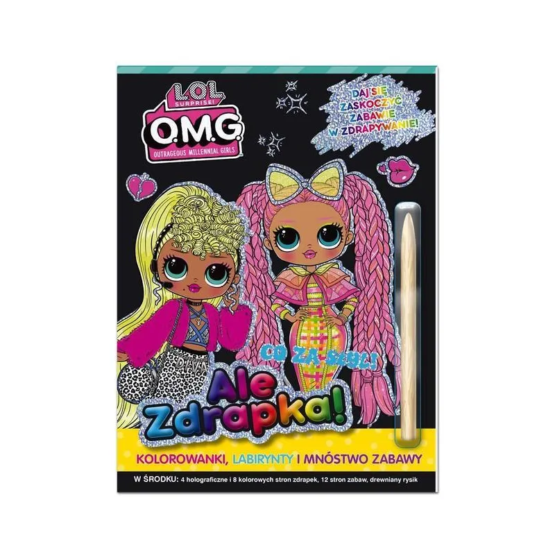 L.O.L. SURPRISE! CO ZA STYL! ALE ZDRAPKA! KOLOROWANKI, LABIRYNTY I MNÓSTWO ZABAWY