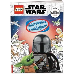Lego Star Wars Kolorowanka z naklejkami NA6302 Opracowanie zbiorowe