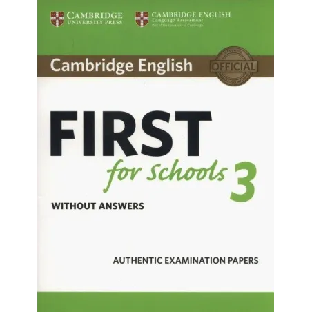 Cambridge English First for Schools 3 Students Book without Answers Simon Haines,Barbara Stewart
