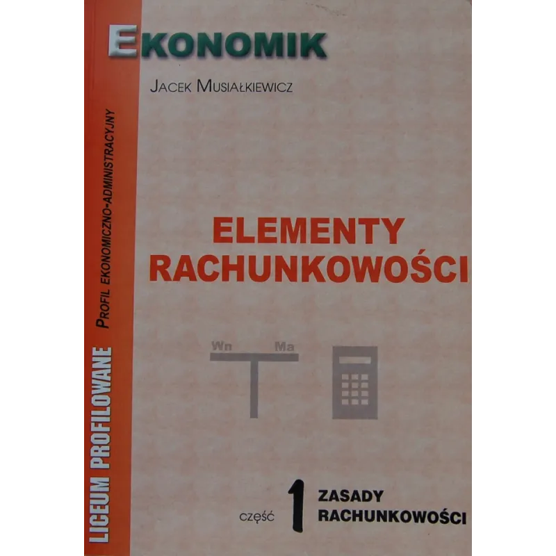 ELEMENTY RACHUNKOWOŚCI 1