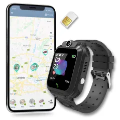 ZEGAREK SMARTWATCH  DZIECIĘCY CALMEAN EASY CZARNY