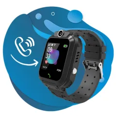 ZEGAREK SMARTWATCH  DZIECIĘCY CALMEAN EASY CZARNY
