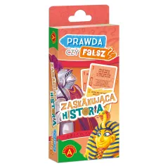 PRAWDA CZY FAŁSZ? ZASKAKUJĄCA HISTORIA GRA KARCIANA 10+
