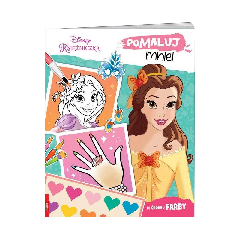 DISNEY KSIĘŻNICZKA. POMALUJ MNIE!
