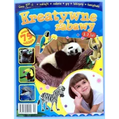 KREATYWNE ZABAWY. KSIĄŻECZKA Z NAKLEJKAMI 3-7 LAT