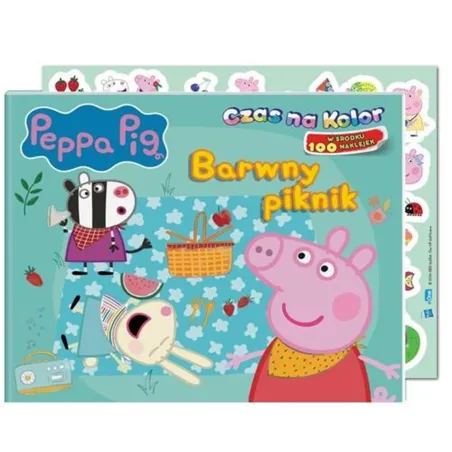 ŚWINKA PEPPA. BARWNY PIKNIK. CZAS NA KOLOR