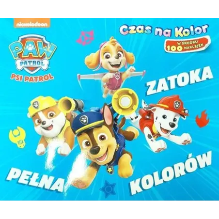 PSI PATROL. CZAS NA KOLOR. ZATOKA PEŁNA KOLORÓW