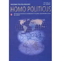 CIVITAS POLITICUS ROCZNIK POLITOLOGICZNY - Wydawnictwo Akademii Humanistyczno-Ekonomicznej w Łodzi