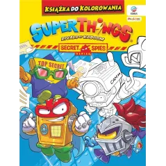 SUPER THINGS KSIĄŻKA DO KOLOROWANIA Z FIGURKĄ