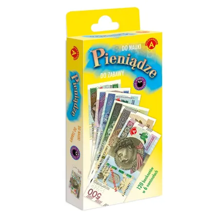 PIENIĄDZE DO NAUKI I ZABAWY ALEXANDER 3+