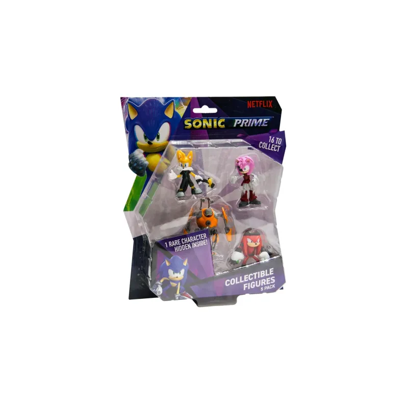 SONIC PRIME ZESTAW 5 FIGUREK 3+