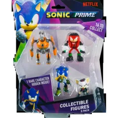 SONIC PRIME ZESTAW 5 FIGUREK 3+