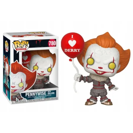 FUNKO POP! FIGURKA KOLEKCJONERSKA IT: PENNYWISE WITH BALLOON 780