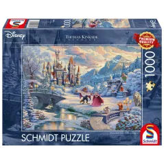 PIĘKNA I BESTIA PUZZLE 1000 ELEMENTÓW SCHMIDT 10+