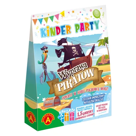 ZESTAW IMPREZOWY WYPRAWA PIRATÓW 5+