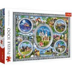 ZAMKI ŚWIATA PUZZLE 1000 ELEMENTÓW TREFL 10+