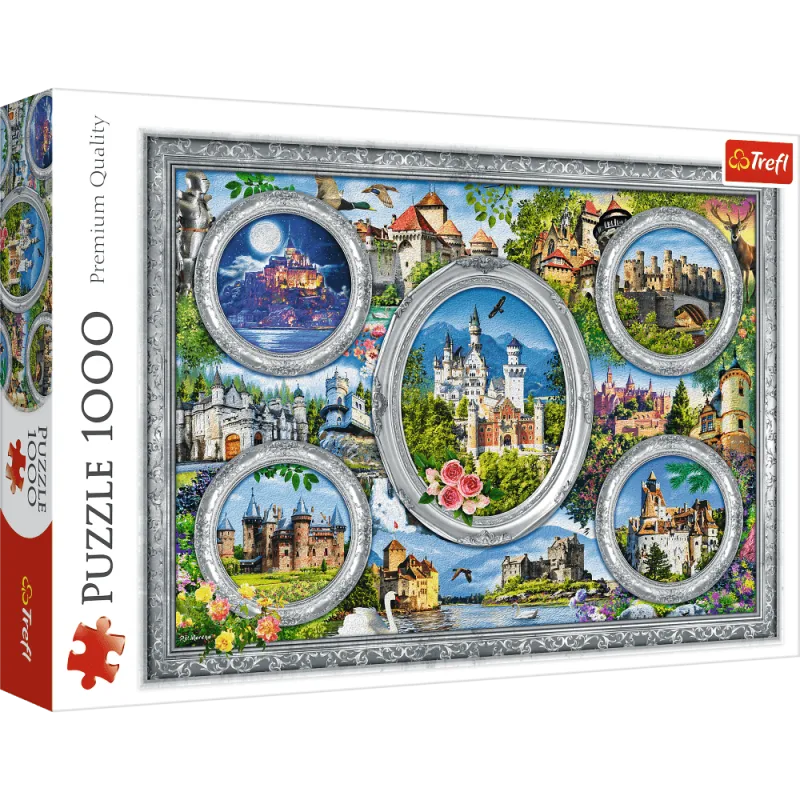 ZAMKI ŚWIATA PUZZLE 1000 ELEMENTÓW TREFL 10+
