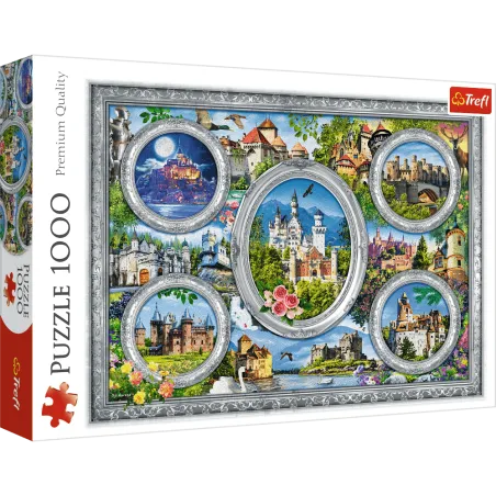 ZAMKI ŚWIATA PUZZLE 1000 ELEMENTÓW TREFL 10+