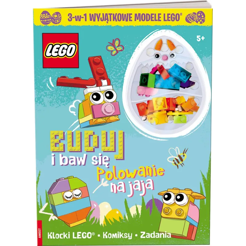 Lego books Buduj i baw się Polowanie na jaja BBAZ6602