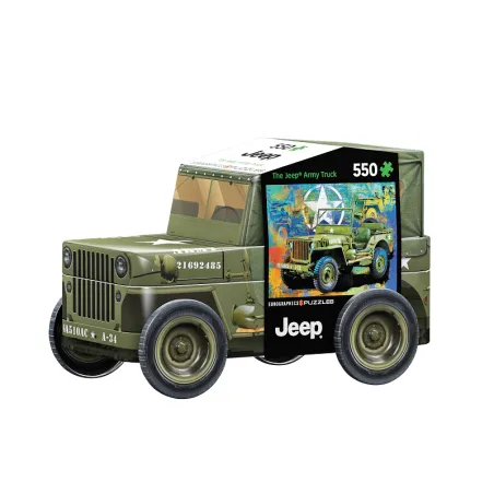 Military Jeep Puzzle 550 Elementów 10+ Ii Gatunek Military Jeep Puzzle 550 Elementów 10+ Ii Gatunek