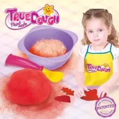 OGNISTA CZERWIEŃ. MASA PLASTYCZNA + MISECZKA 3+