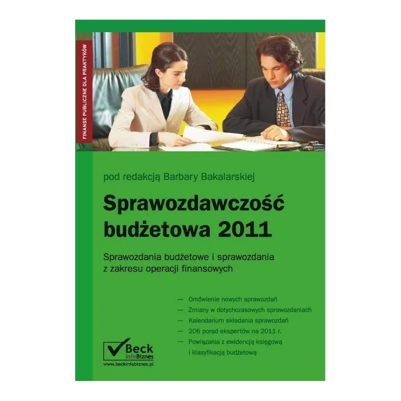 SPRAWOZDAWCZOŚĆ BUDŻETOWA Barbara Bakalarska - C.H.Beck