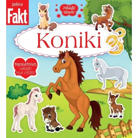 KONIKI. NAKLEJKI ISKIERKI