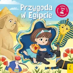 PRZYGODA W EGIPCIE. WEHIKUŁ CZASU. KSIĄŻECZKA Z OKIENKAMI