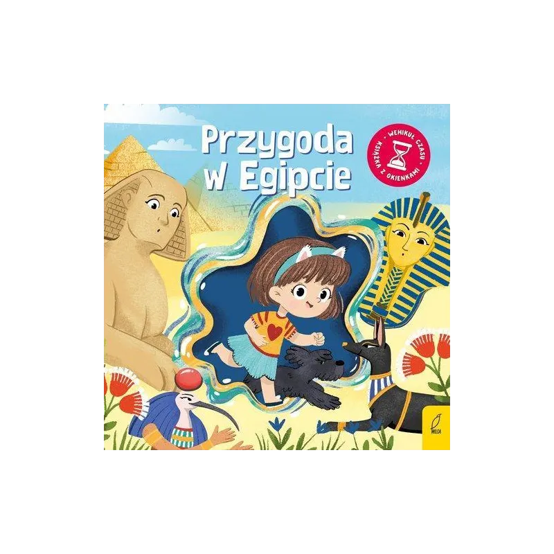 PRZYGODA W EGIPCIE. WEHIKUŁ CZASU. KSIĄŻECZKA Z OKIENKAMI