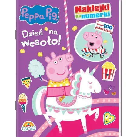 Świnka Peppa. Dzień Na Wesoło! Naklejki Na Numerki Świnka Peppa. Dzień Na Wesoło! Naklejki Na Numerki