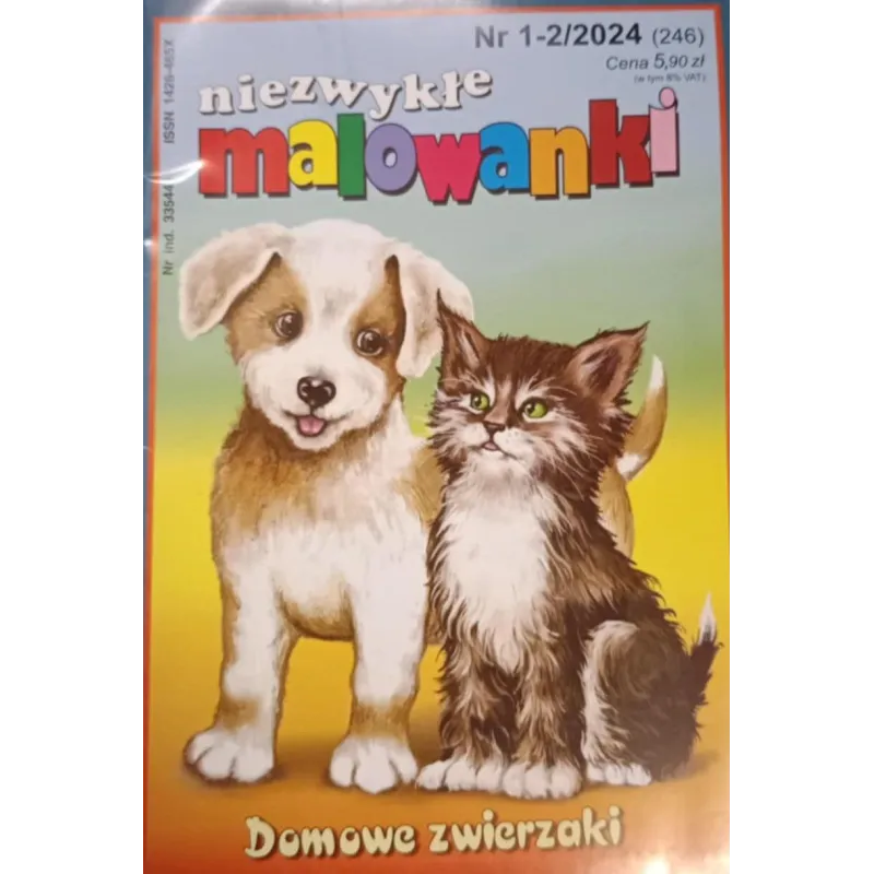 DOMOWE ZWIERZAKI. NIEZWYKŁE MALOWANKI