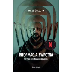 Informacja zwrotna okładka filmowa Jakub Żulczyk