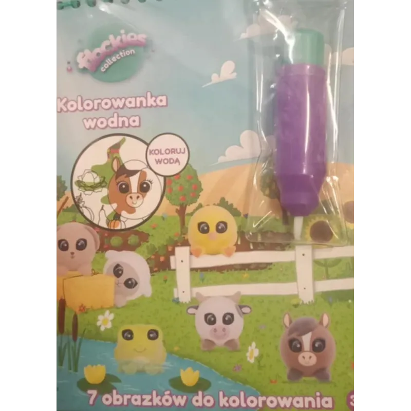 FLOCKIES. KOLOROWANKA WODNA 3+