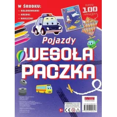 POJAZDY. WESOŁA PACZKA
