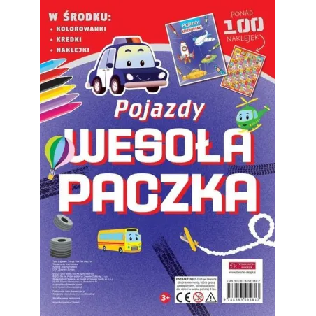 POJAZDY. WESOŁA PACZKA