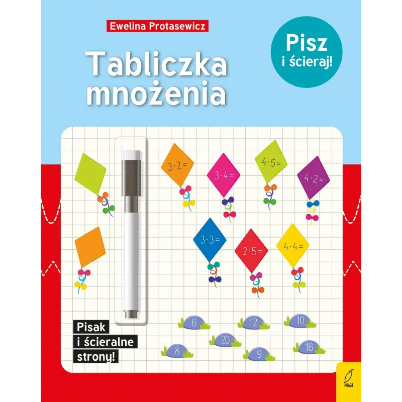 TABLICZKA MNOŻENIA. PISZ I ŚCIERAJ. II GATUNEK