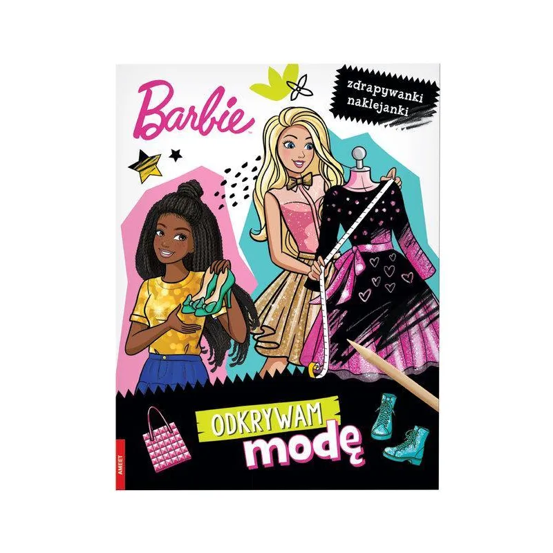 BARBIE. ODKRYWAM MODĘ. ZDRAPYWANKI NAKLEJANKI