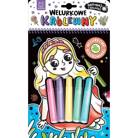 WELURKOWE KRÓLEWNY. DOTKNIJ I KOLORUJ