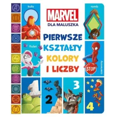 MARVEL DLA MALUSZKA. PIERWSZE KSZTAŁTY, KOLORY I LICZBY